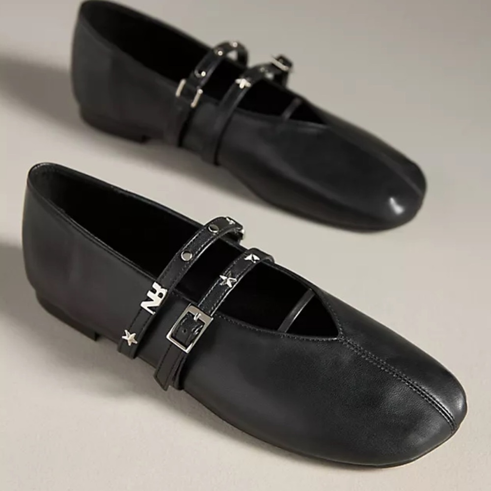 Reike Nen Studded Strap Flats size 39